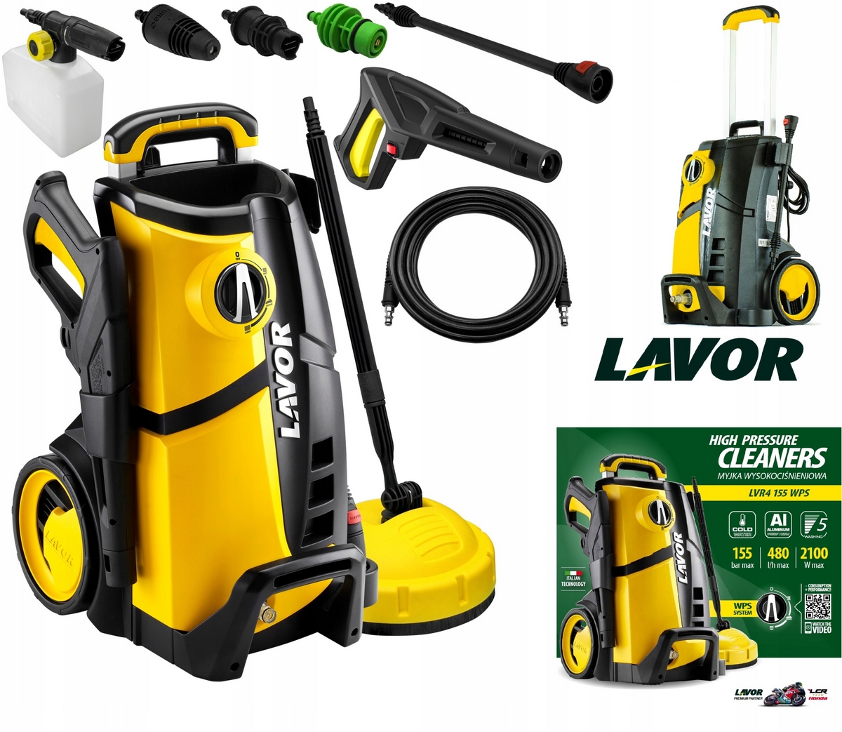 Tlaková umývačka Lavor 155 bar 2100 W